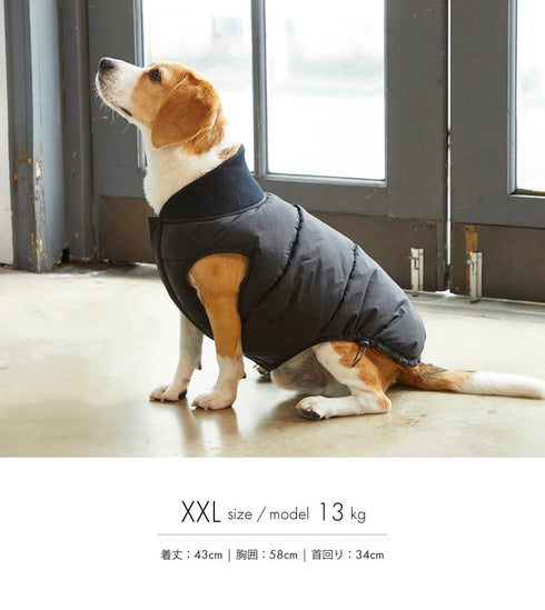 MANDARINE BROTHERS リバーシブルダウンベスト/REVERSIBLE DOWN VEST